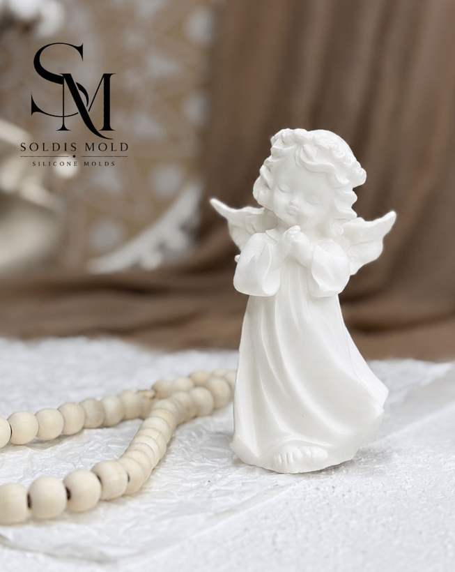 قالب سیلیکونی فرشته دعاگو (کد ۱)